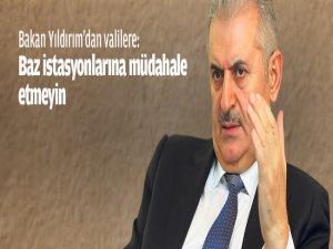 Bakan Yıldırım'dan valilere..