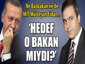 Hedef O Bakan Mıydı?