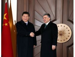 Abdullah Gül, Si Cinping'i kabul etti!