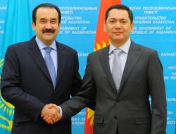 Kırgızistan Başbakanı Babanov, Astana'da