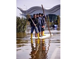 Hatay Havaalanı Suya Gömülünce