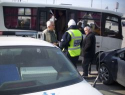 Polis, Halk Otobüslerini Denetledi