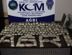 Ağrı'da 53 Kilogram Eroin Ele Geçirildi