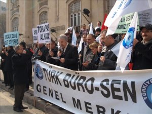 'Gümrükte Mesai Protestosu'