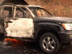 Abhaz Lidere Yapılan Suikasttan Sonraki Görüntüler