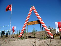 Kanlıpınar Şehitler Hatıra Ormanı Törenle Açıldı