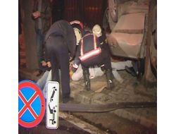 Takla Atan Araçtaki 3 Kişi Yaralandı