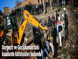 Kazılarda kafatası bulundu!