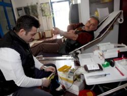 Aski Çalışanlarından Kızılay'a Kan Bağışı