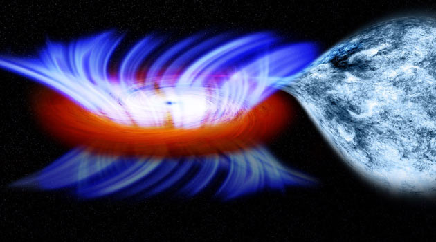 Kara deliğin oluşturduğu süper rüzgar