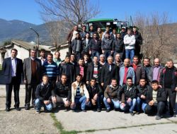 Söke'de Pamuk Hasat Makinesi Operatörü Kursiyerleri Belge Aldı