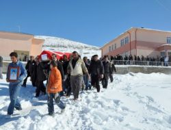 Köy Korucusu İçin Cenaze Töreni Düzenlendi