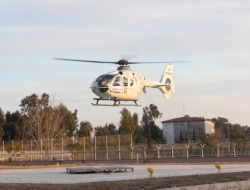 112 Ambulans Helikopteri Kozan’dan Döndü