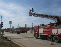 Kozan'da Sinyalizasyon Çalışmaları Devam Ediyor