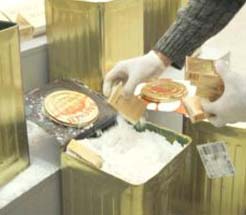 Peynir bidonlarının içinde kaçak sigara