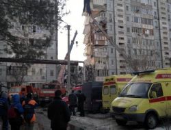 Rusya’da Dokuz Katlı Bina Çöktü: 2 Ölü