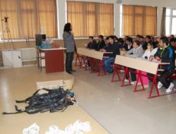 Kmü’de Dağcılık Semineri Verildi