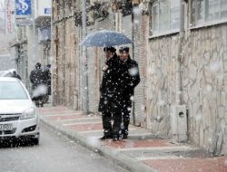 Samsun'un 6 İlçesinde Eğitime Kar Engeli