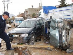 Ehliyetsiz Sürücünün Aracı Takla Attı