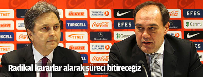 TFF'de devir teslim töreni yapıldı!