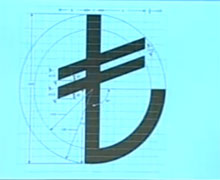 İşte TL'nin yeni simgesi..