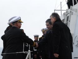 Gül Ve Berdimuhammedov’un Boğaz Keyfi