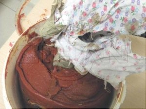 Kapıkule'de salça kutusunda tabanca