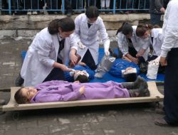 Deprem Ve Yangın Tatbikatı Gerçeğini Aratmadı