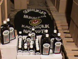 'İSVEÇ ŞURUBU' GÜMRÜĞE TAKILDI