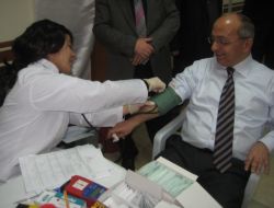 Erzurum Vergi Dairesi Çalışanlarından Kan Bağışı