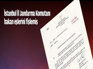 Bakan eşlerini fişlemiş!!