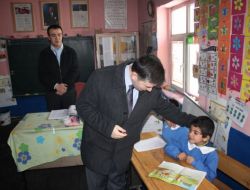 Ağrı Milli Eğitim Müdürü Başak, Eleşkirt'te Köy Okullarını Ziyaret Etti