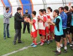 Liseliler Anadolu Mozaiği Futbol Turnuvası'nda Kardeşlik Mesajı Verdi