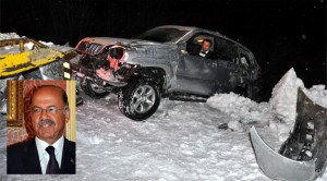 Sivas Valisi Kolat, trafik kazası geçirdi