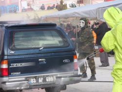 150 Kişinin Katıldığı Tatbikat Gerçeğini Aratmadı
