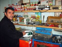Ortopedik Engelli Vatandaşın Çalışma Azmi