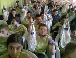 Öğrencilere, Naylon Yerine File Kullanma Alışkanılğı Kazandırılacak