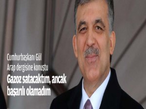 GÜL, Arap dergisi'ne konuştu!