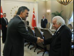 Türk Kızılay Derneği Heyeti Çankaya Köşkü’nde