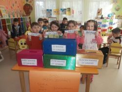 Anaokulu Öğrencilerine Çevre Bilinci Aşılanıyor