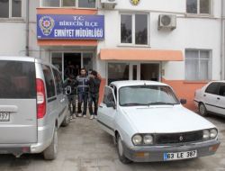 HIRSIZLAR SUÇÜSTÜ YAKALANDI