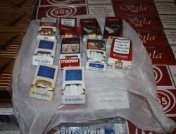 Niğde'de 6 Bin 570 Paket Sigara Ele Geçirildi