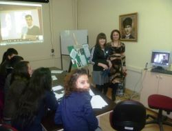 Öğrenciler Video Konferans İle Avrupa’ya Yelken Açtı