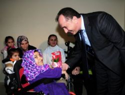 Kadınlar Günü’nde Engelli Anneleri Unutulmadı