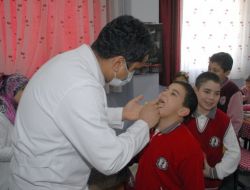 Burdur’da 650 Öğrenci Diş Taramasından Geçti