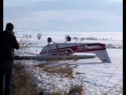 ANKARA'DA UÇAK KAZASI