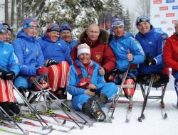 Putin, Biatlonla Atış Yaptı; 5’te 3 Vurdu!