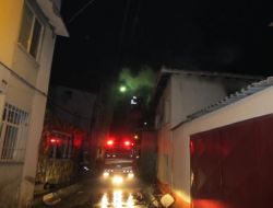 Elektrik Kontağından Çıkan Yangın Korkuttu