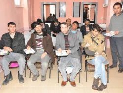 Engelli Memur Adaylarına Kurs Veriliyor