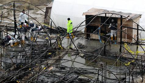 Şantiyede Çadır Faciası